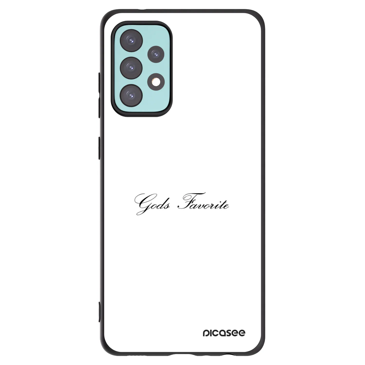 Picasee silikónový čierny obal pre Samsung Galaxy A72 A725F - Gods Favorite