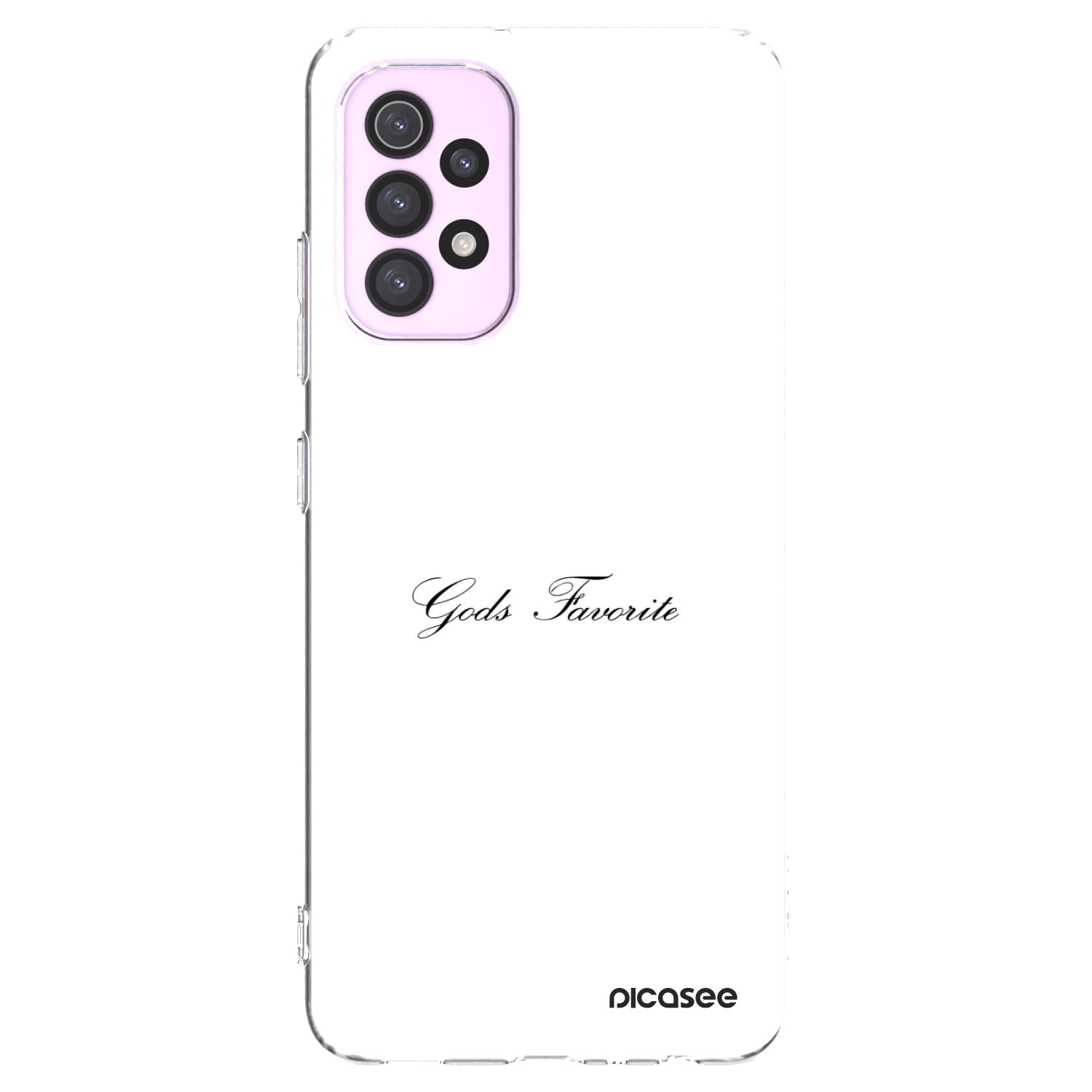 Picasee silikónový prehľadný obal pre Samsung Galaxy A32 5G A326B - Gods Favorite
