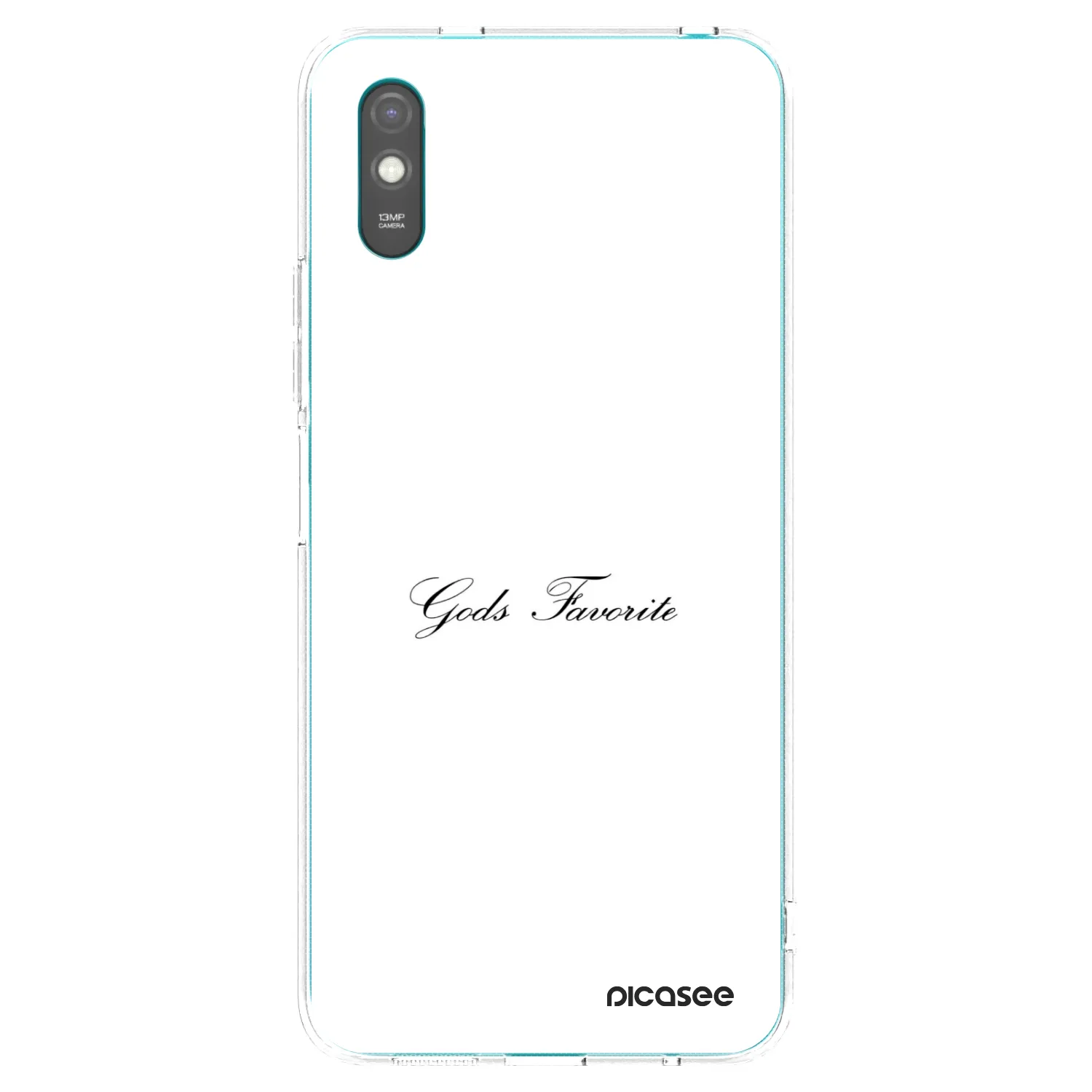 Picasee silikónový prehľadný obal pre Xiaomi Redmi 9AT - Gods Favorite