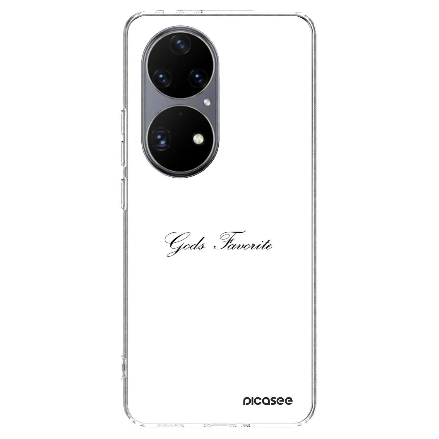 Picasee silikónový prehľadný obal pre Huawei P50 - Gods Favorite