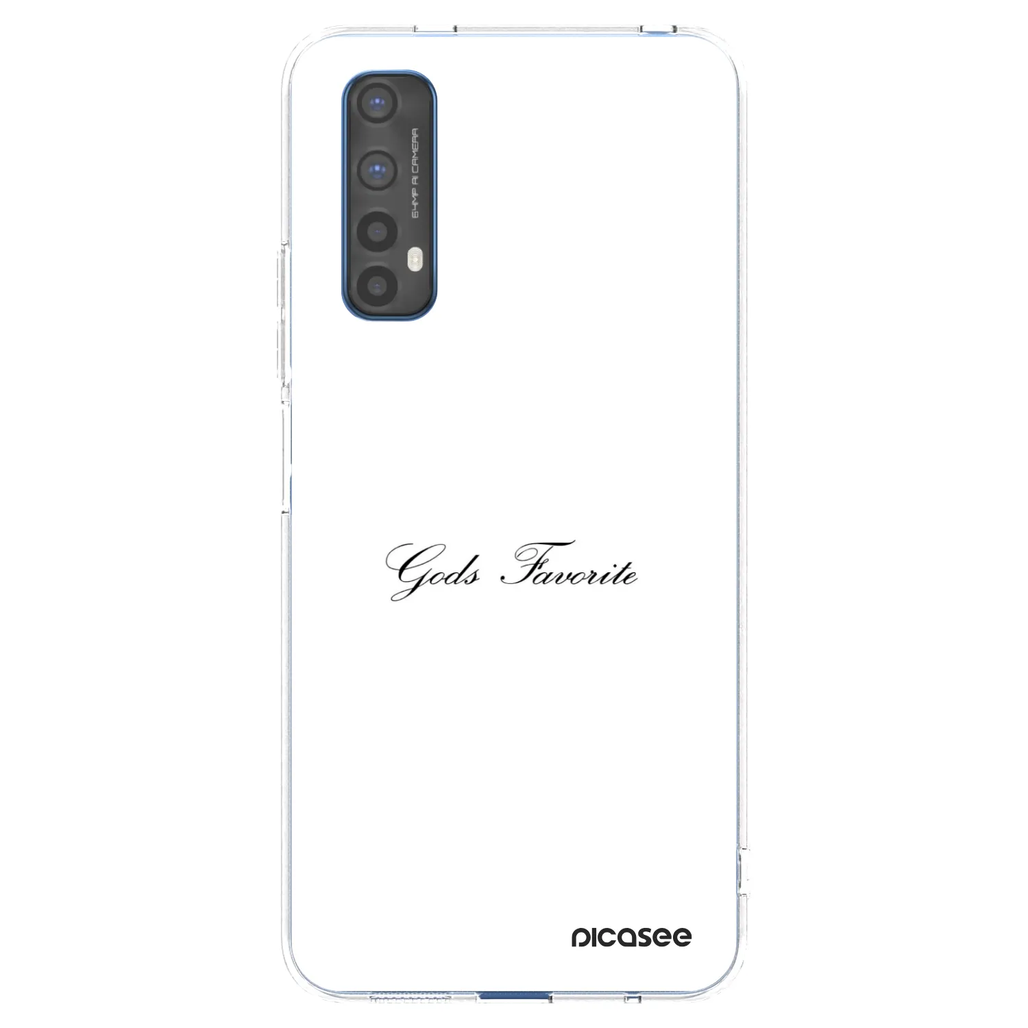 Picasee silikónový prehľadný obal pre Realme 7 - Gods Favorite