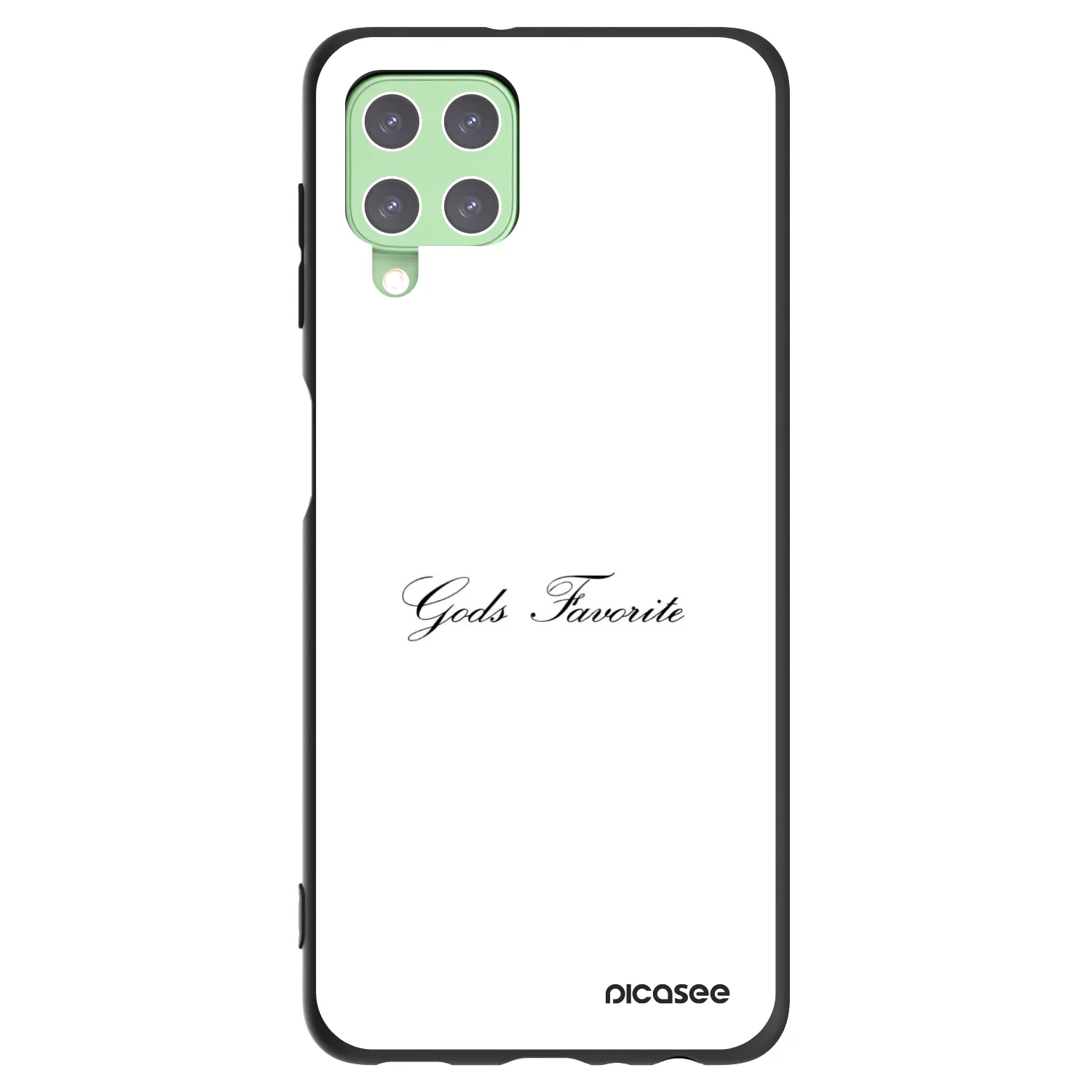 Picasee silikónový čierny obal pre Samsung Galaxy A22 A225F 4G - Gods Favorite