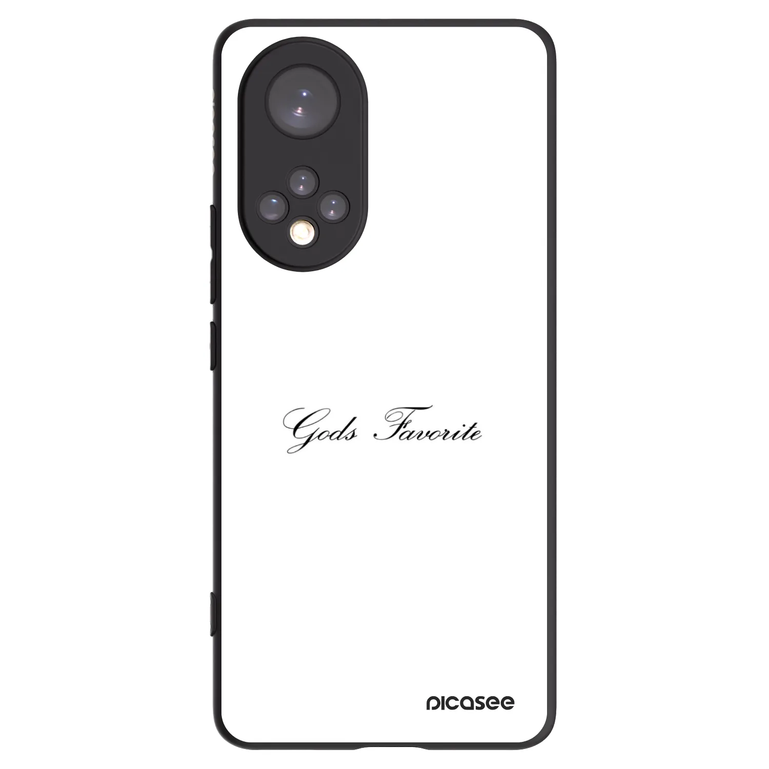 Picasee silikónový čierny obal pre Huawei Nova 9 - Gods Favorite