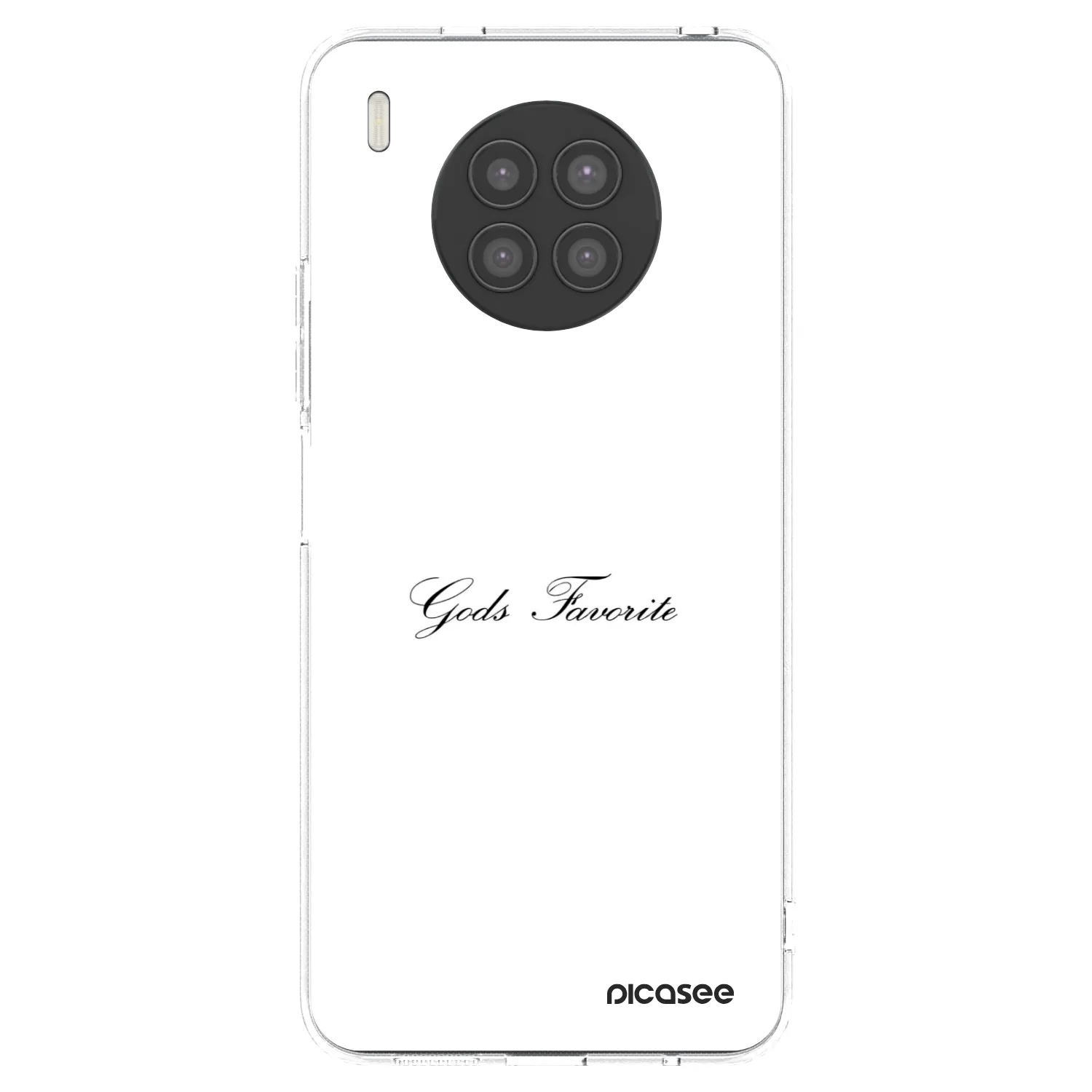 Picasee silikónový prehľadný obal pre Huawei Nova 8i - Gods Favorite