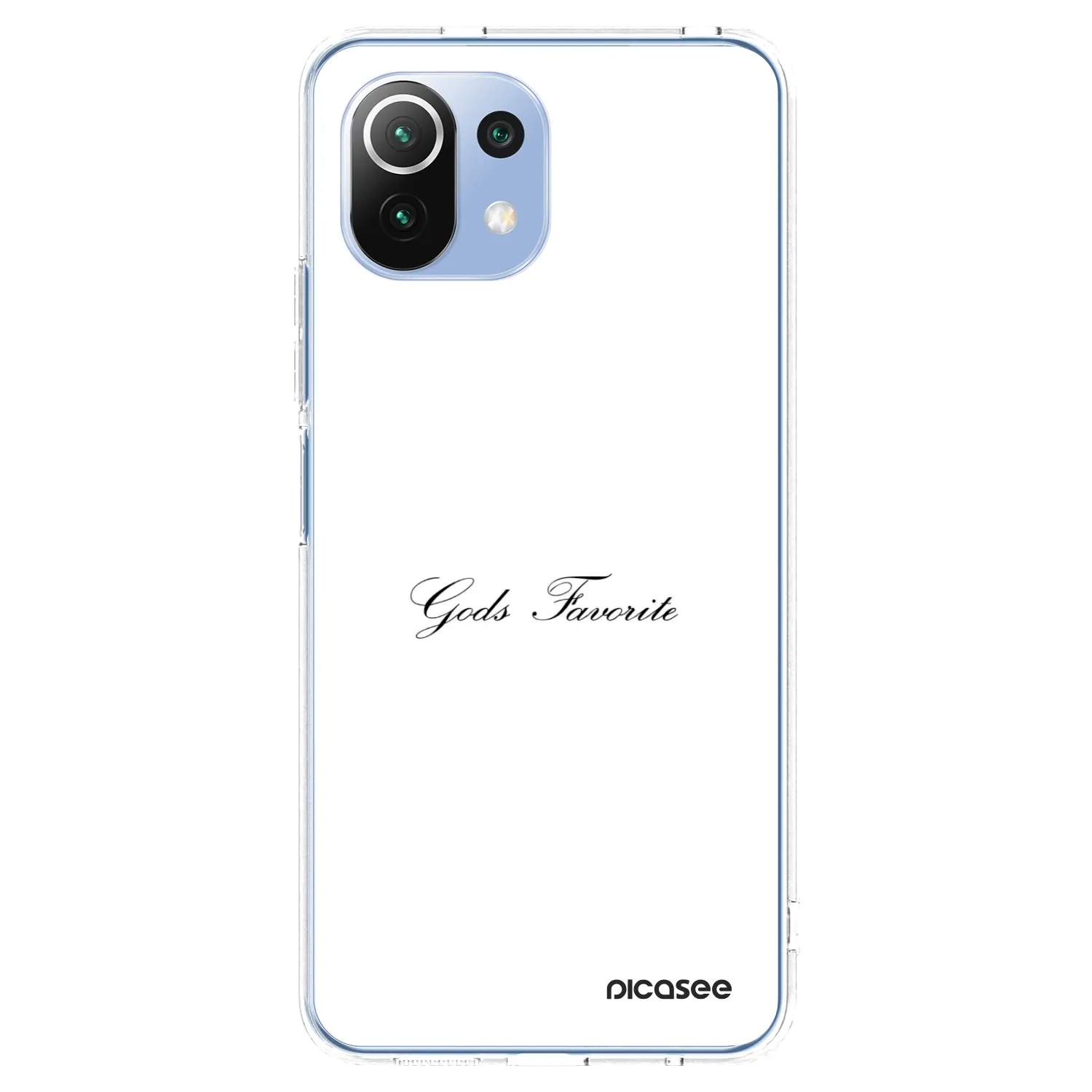 Picasee silikónový prehľadný obal pre Xiaomi 11 Lite 5G NE - Gods Favorite