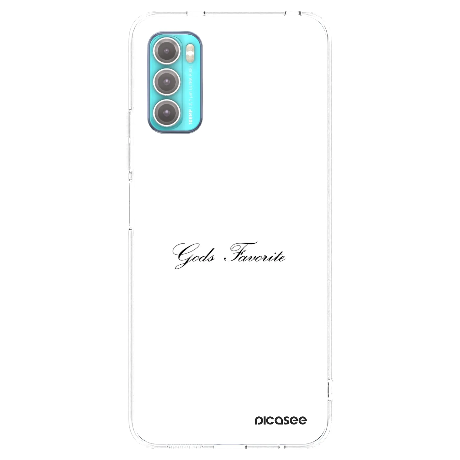 Picasee silikónový prehľadný obal pre Motorola Moto G60 - Gods Favorite