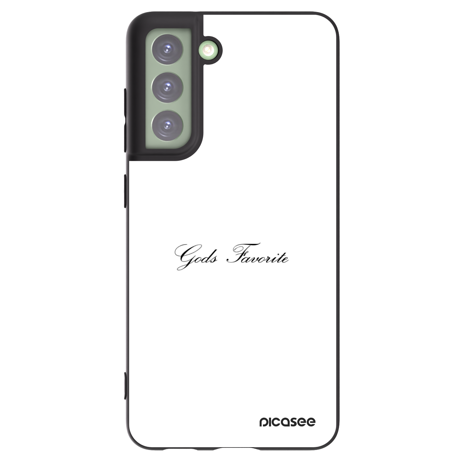 Picasee silikónový čierny obal pre Samsung Galaxy S21 FE 5G - Gods Favorite