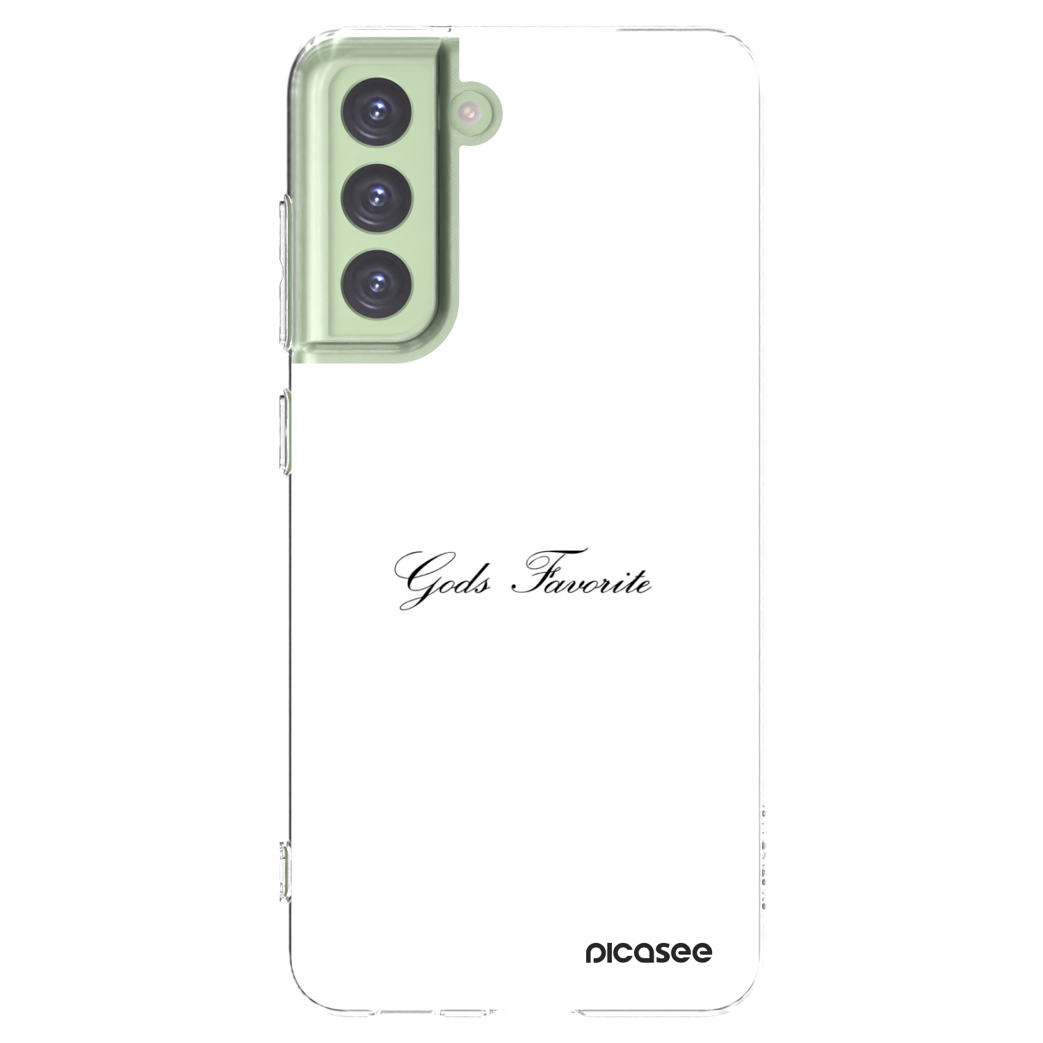 Picasee silikónový prehľadný obal pre Samsung Galaxy S21 FE 5G - Gods Favorite