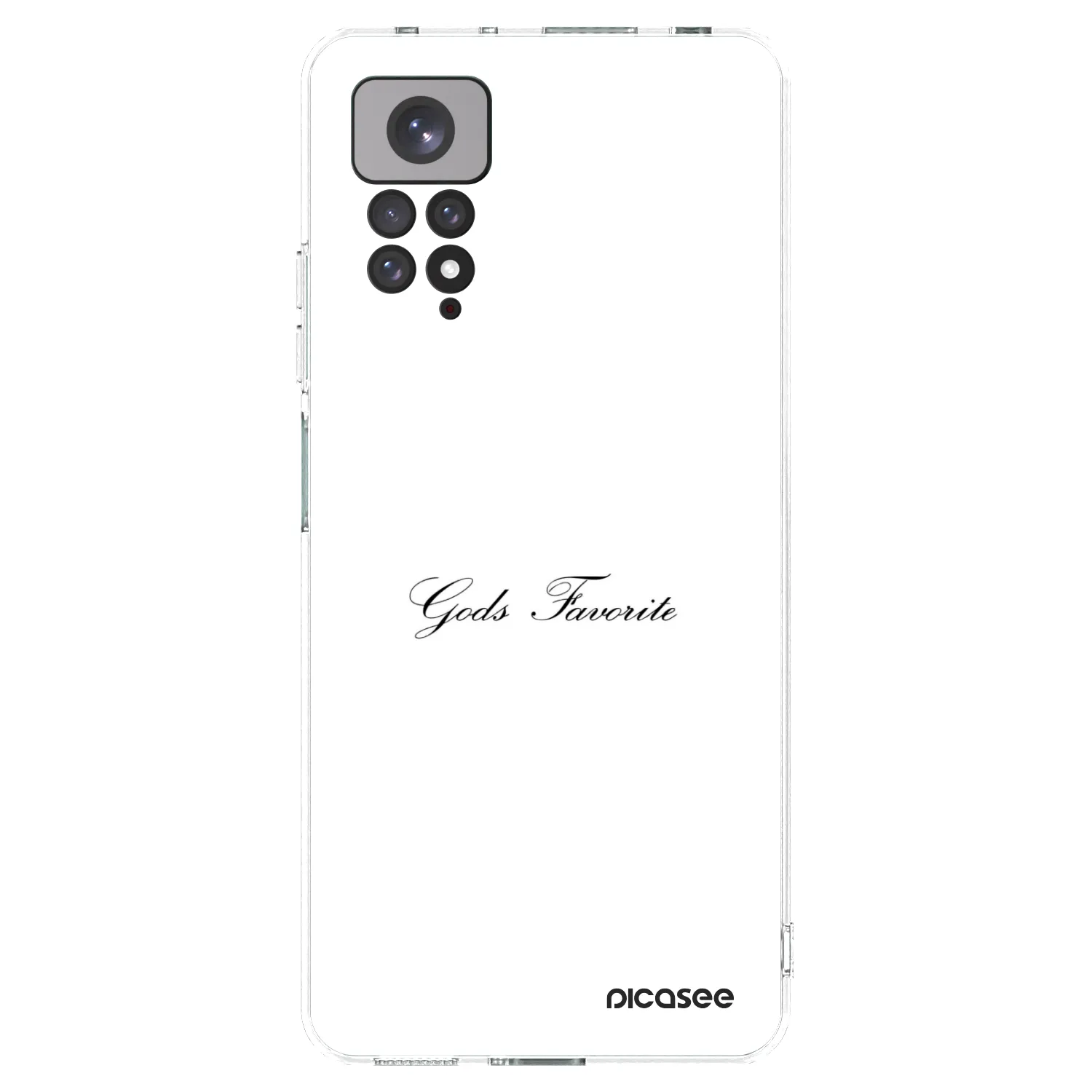 Picasee silikónový prehľadný obal pre Xiaomi Redmi Note 11 - Gods Favorite