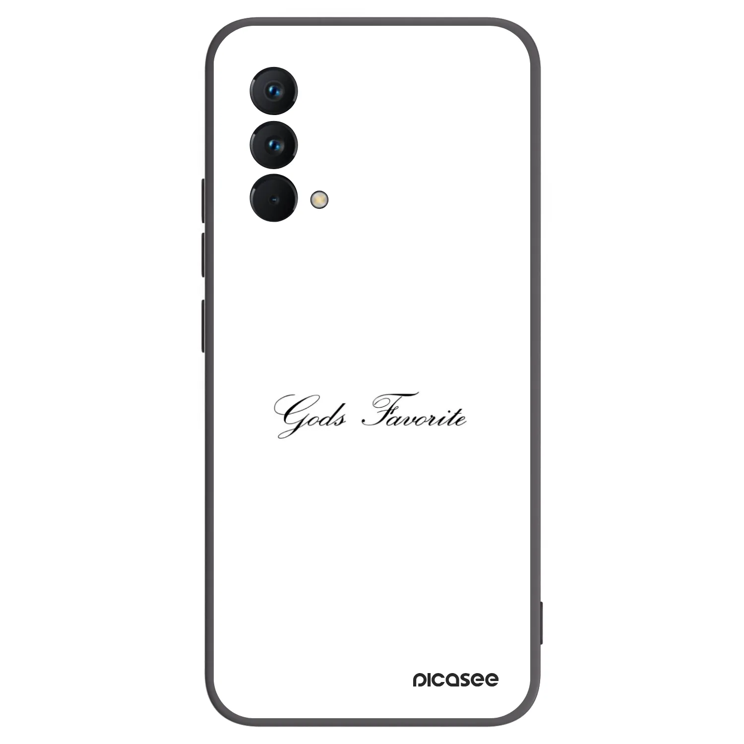 Picasee silikónový čierny obal pre Realme GT Master Edition 5G - Gods Favorite