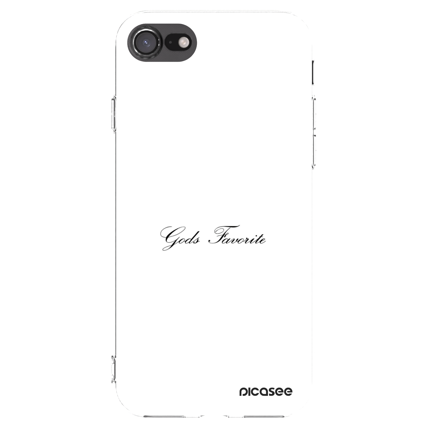 Picasee silikónový prehľadný obal pre Apple iPhone SE 2022 - Gods Favorite