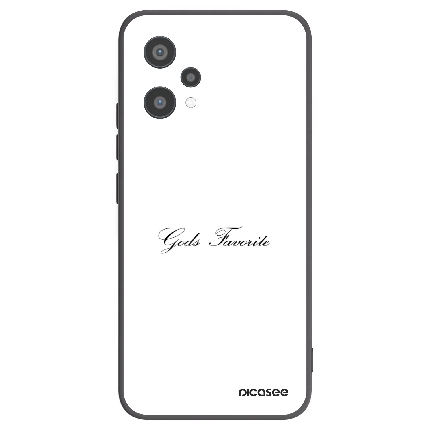 Picasee silikónový čierny obal pre Realme 9 Pro 5G - Gods Favorite