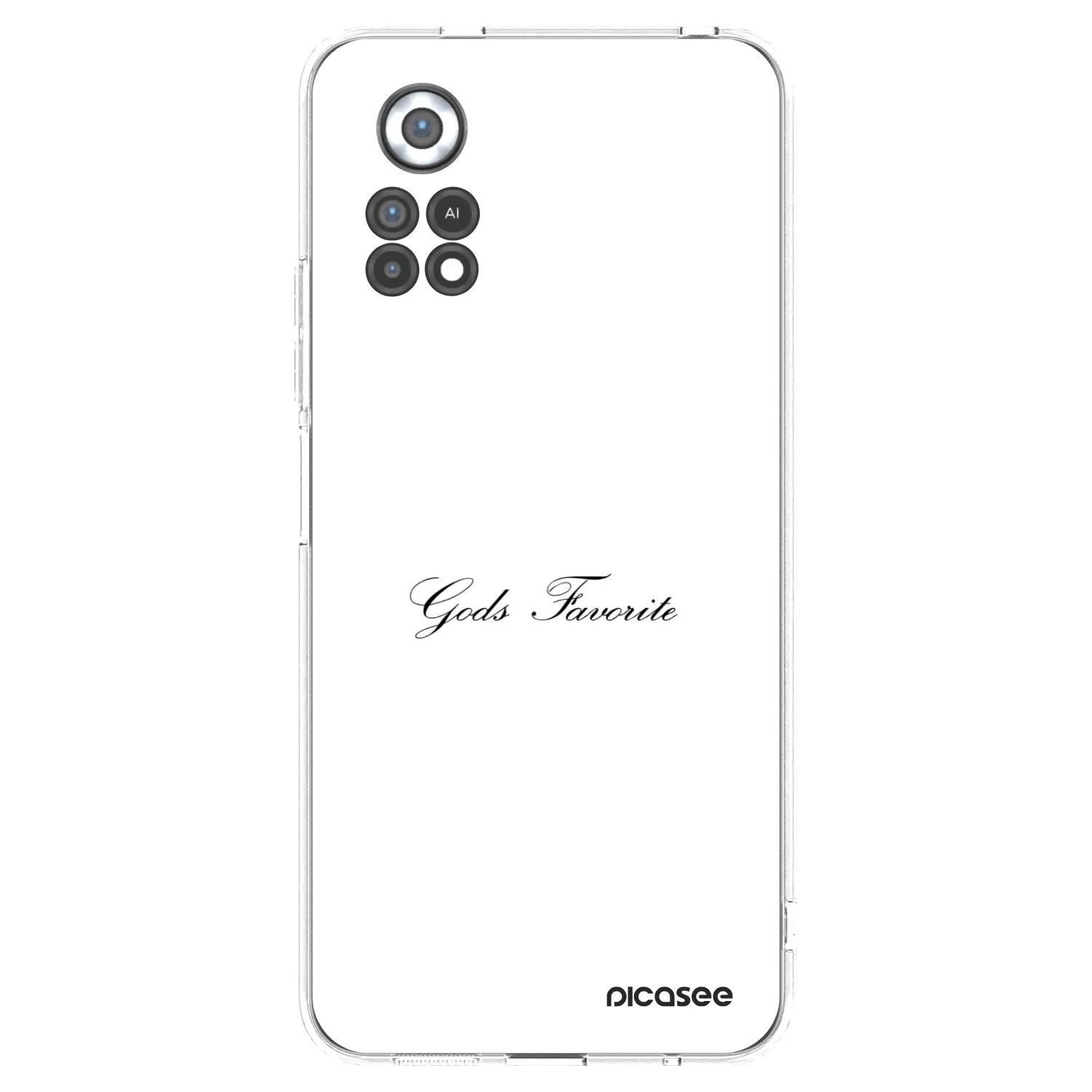 Picasee silikónový prehľadný obal pre Xiaomi Poco X4 Pro 5G - Gods Favorite