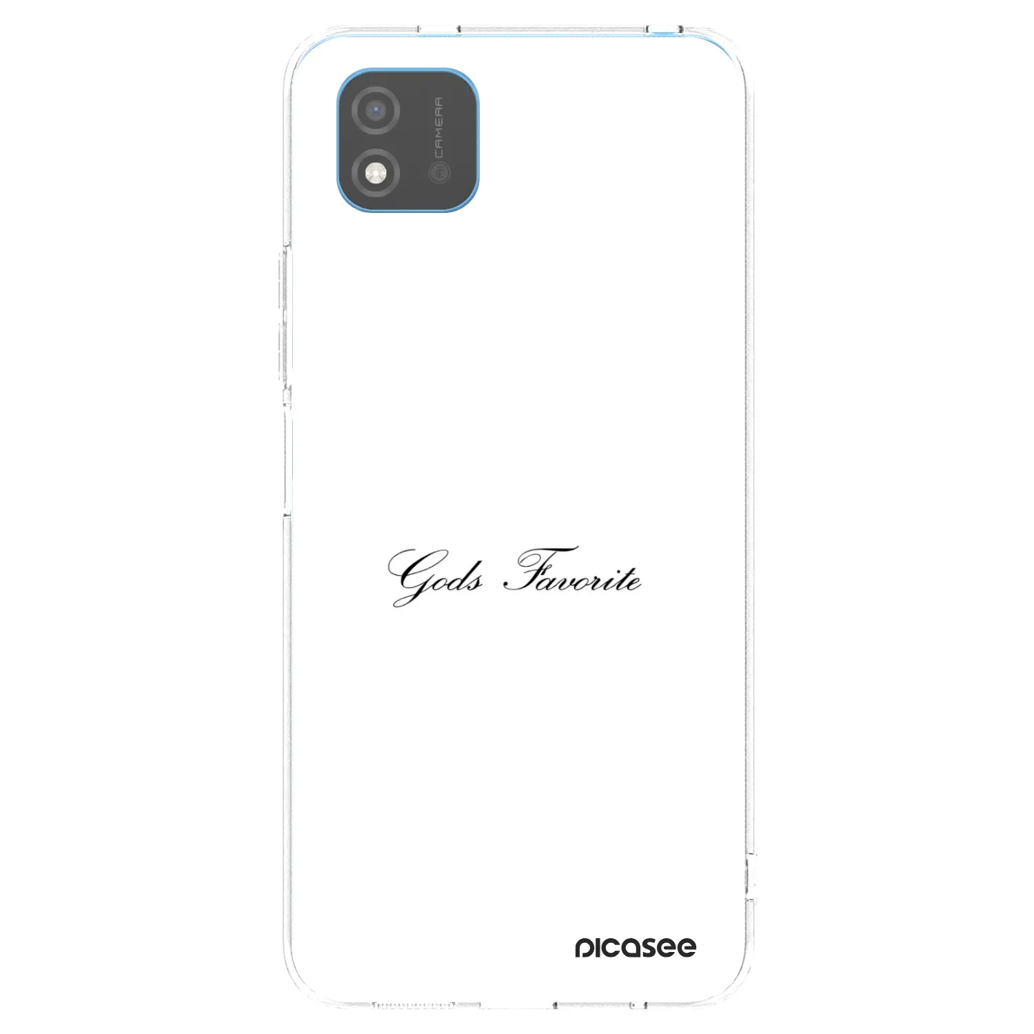 Picasee silikónový prehľadný obal pre Realme C11 (2021) - Gods Favorite