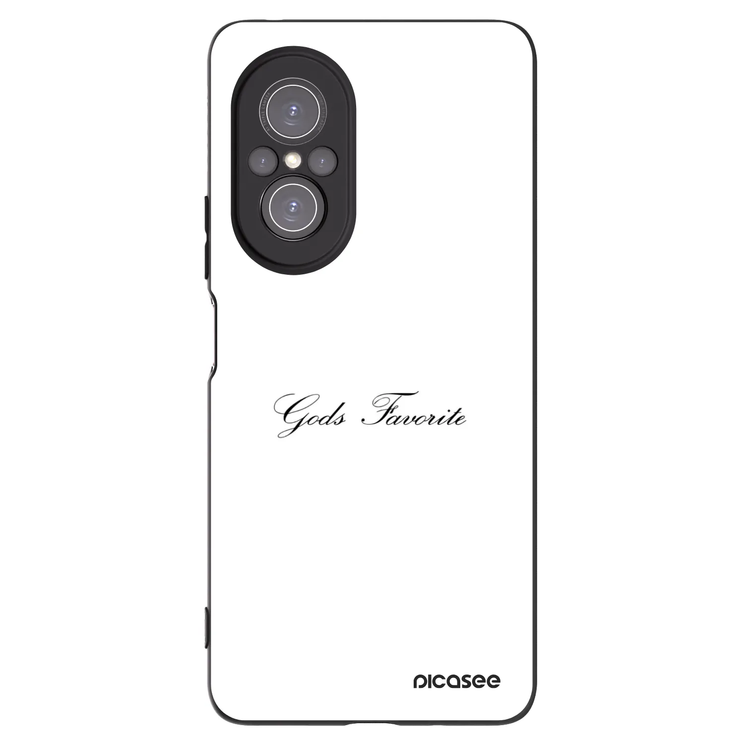 Picasee silikónový čierny obal pre Huawei Nova 9 SE - Gods Favorite