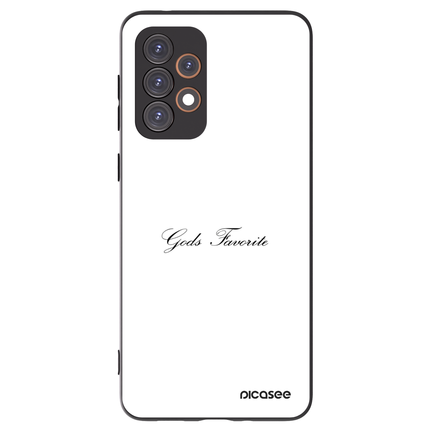 Picasee silikónový čierny obal pre Samsung Galaxy A33 5G A336 - Gods Favorite