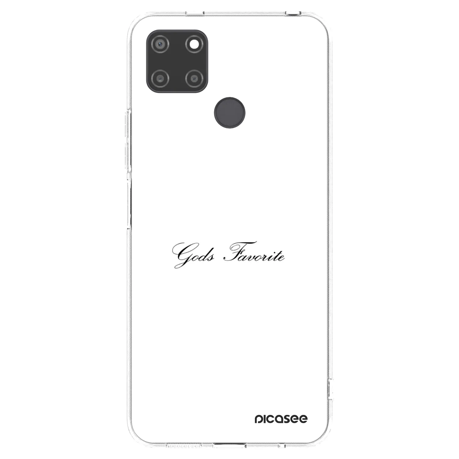 Picasee silikónový prehľadný obal pre Realme C21Y - Gods Favorite
