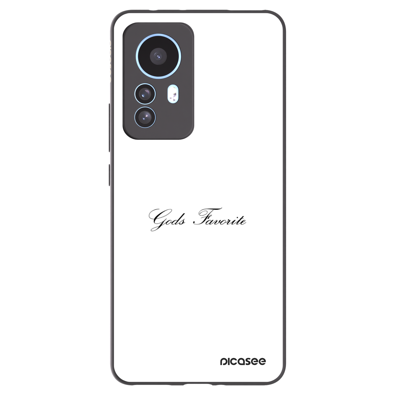 Picasee silikónový čierny obal pre Xiaomi 12T Pro - Gods Favorite