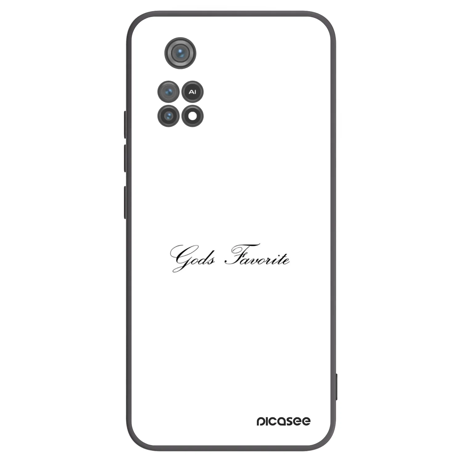 Picasee silikónový čierny obal pre Xiaomi Poco M4 Pro - Gods Favorite