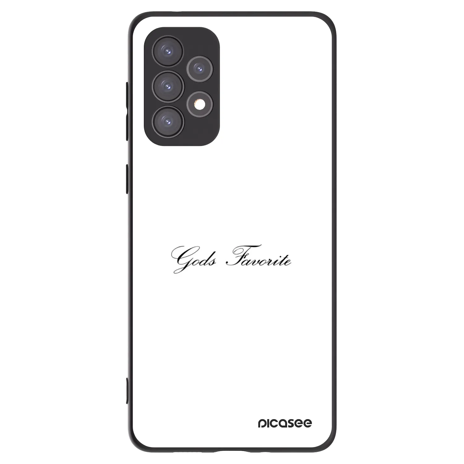 Picasee silikónový čierny obal pre Samsung Galaxy A73 5G - Gods Favorite