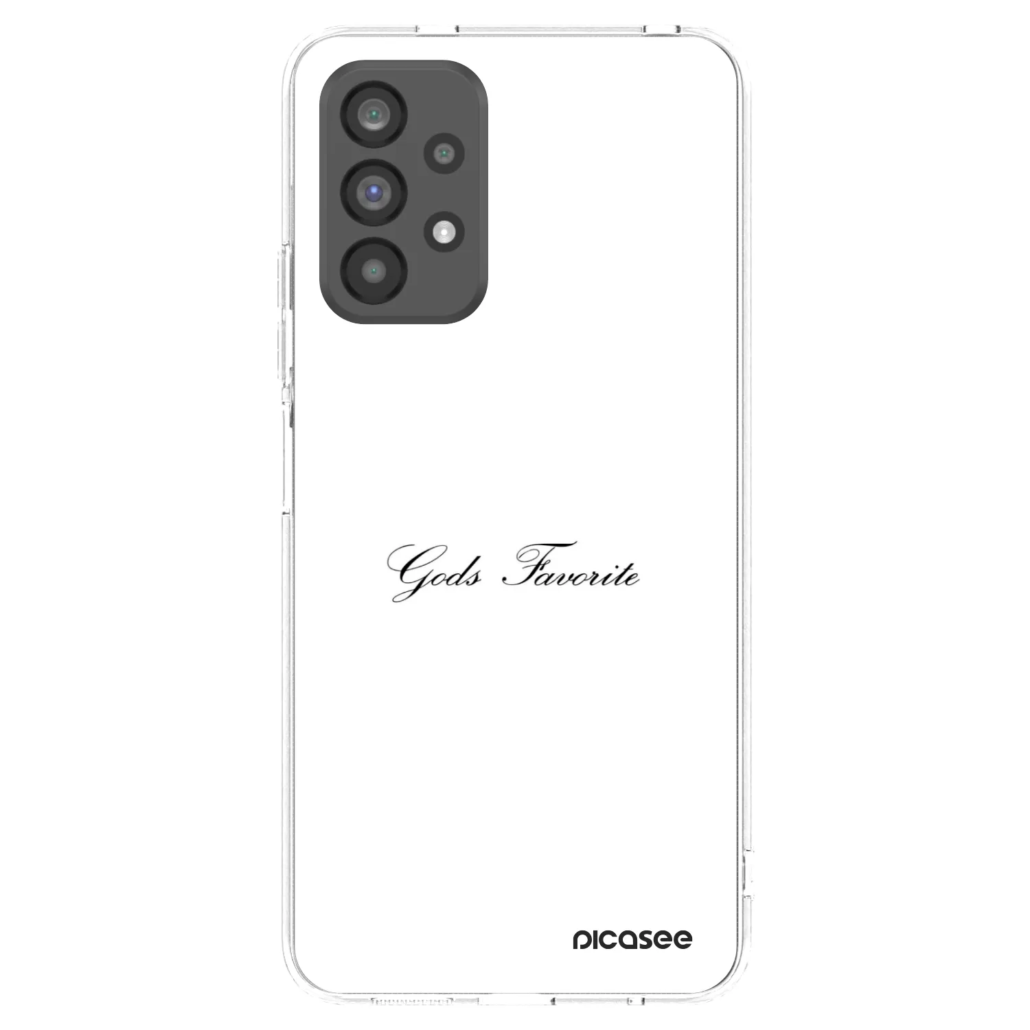 Picasee silikónový prehľadný obal pre Samsung Galaxy A73 5G - Gods Favorite