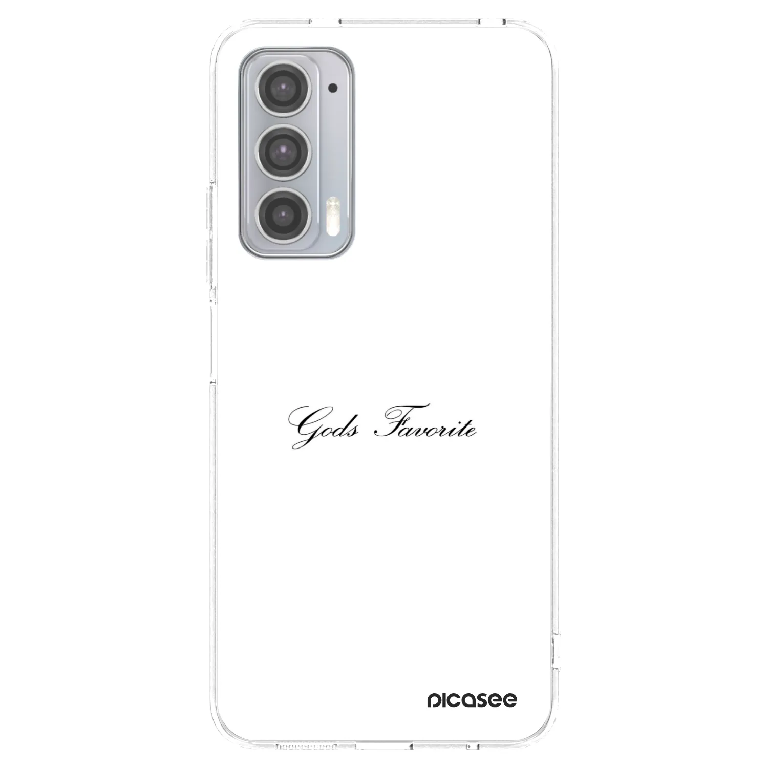 Picasee silikónový prehľadný obal pre Motorola Edge 20 - Gods Favorite