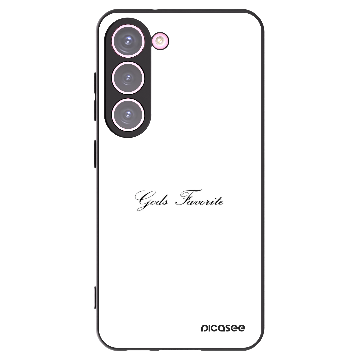 Silikónový čierny obal pre Samsung Galaxy S23 5G - Gods Favorite