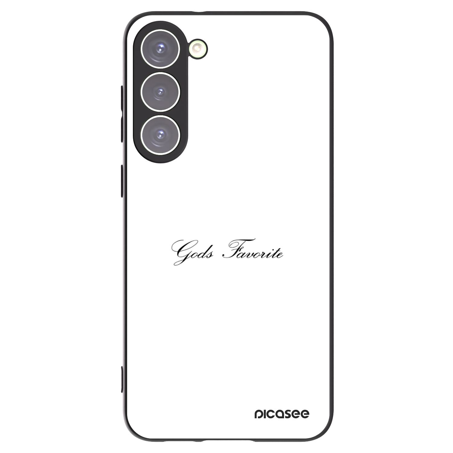 Picasee silikónový čierny obal pre Samsung Galaxy S23+ 5G - Gods Favorite
