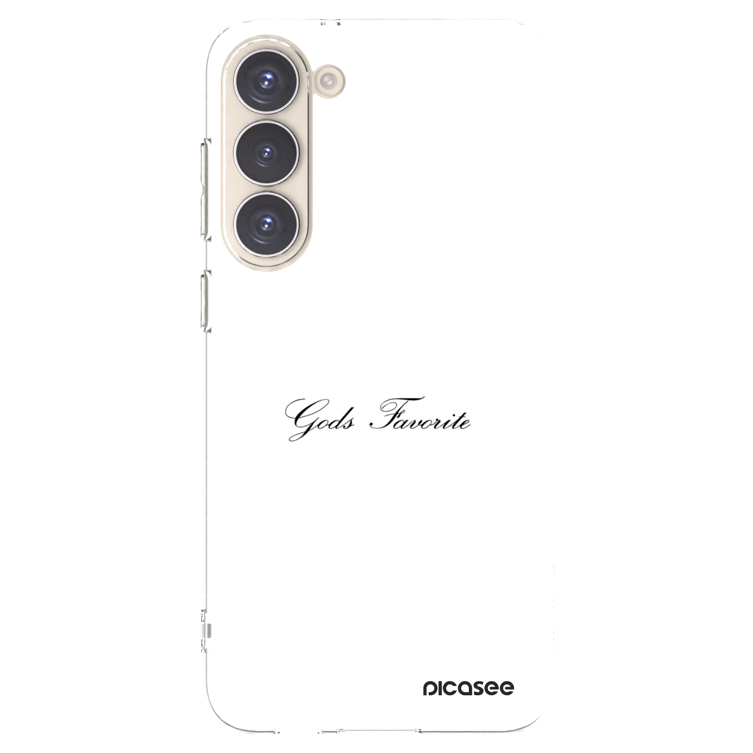 Picasee silikónový prehľadný obal pre Samsung Galaxy S23+ 5G - Gods Favorite