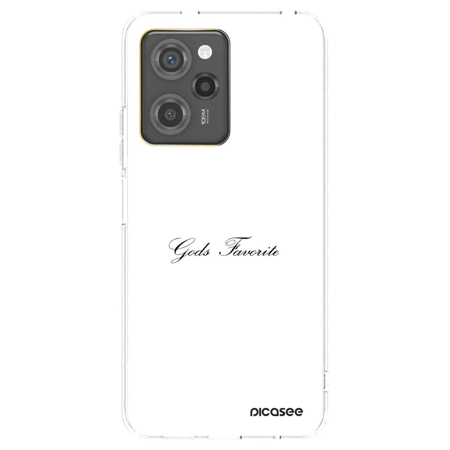 Picasee silikónový prehľadný obal pre Xiaomi Poco X5 Pro - Gods Favorite