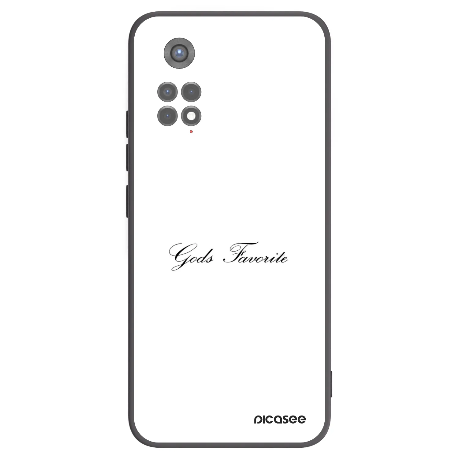 Picasee silikónový čierny obal pre Xiaomi Redmi Note 11S 5G - Gods Favorite