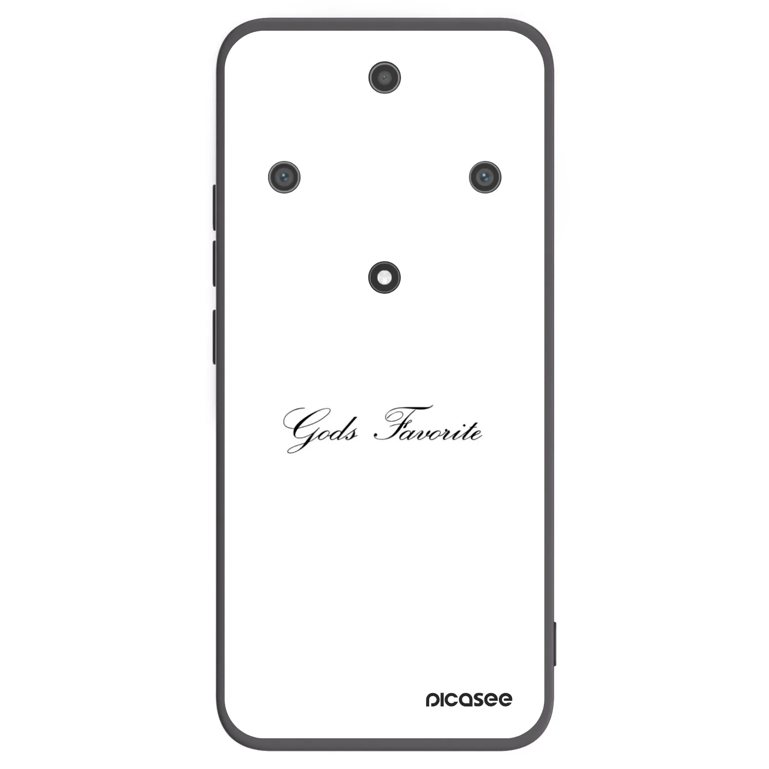 Picasee silikónový čierny obal pre Honor Magic5 Lite 5G - Gods Favorite
