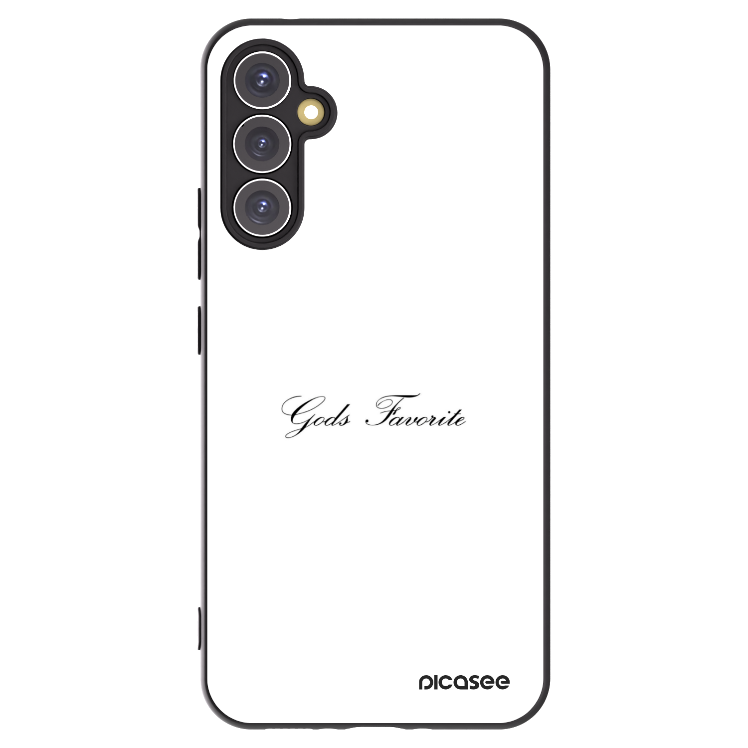 Picasee silikónový čierny obal pre Samsung Galaxy A34 5G A346B - Gods Favorite