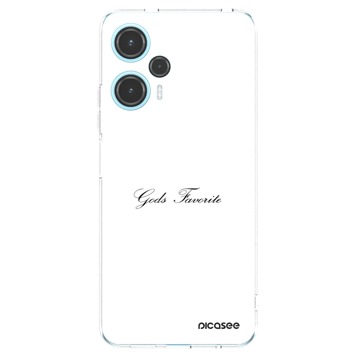 Picasee silikónový prehľadný obal pre Xiaomi Poco F5 - Gods Favorite