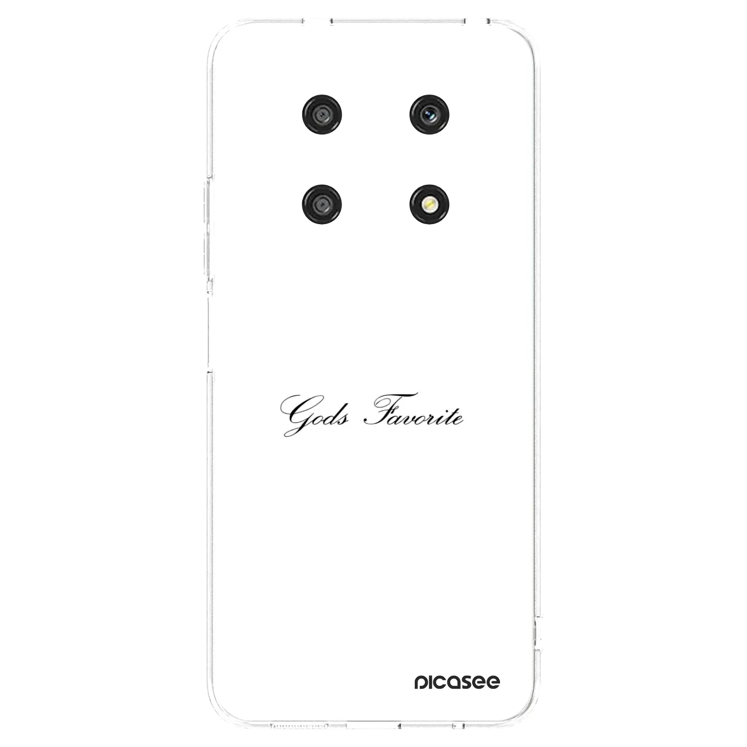 Picasee silikónový prehľadný obal pre Honor Magic4 Lite 5G - Gods Favorite