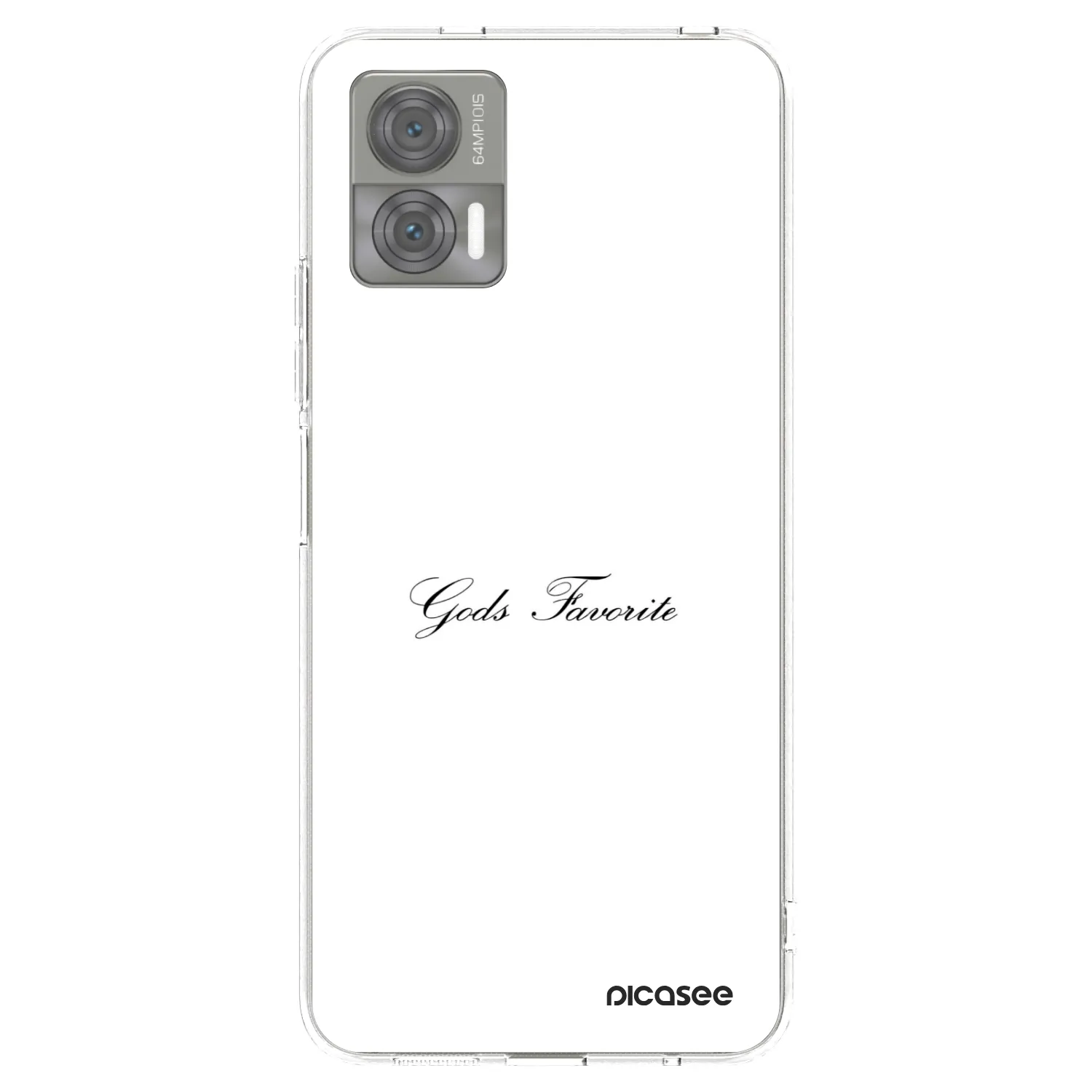 Picasee silikónový prehľadný obal pre Motorola Edge 30 Neo - Gods Favorite