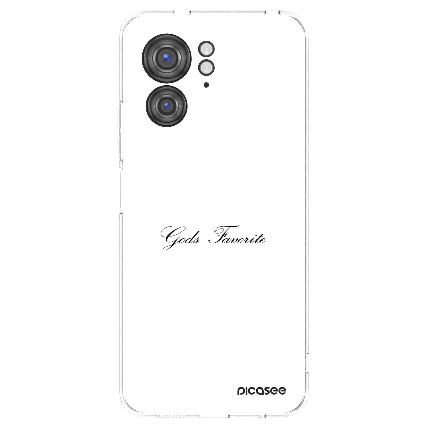 Picasee silikónový prehľadný obal pre Motorola Edge 40 - Gods Favorite