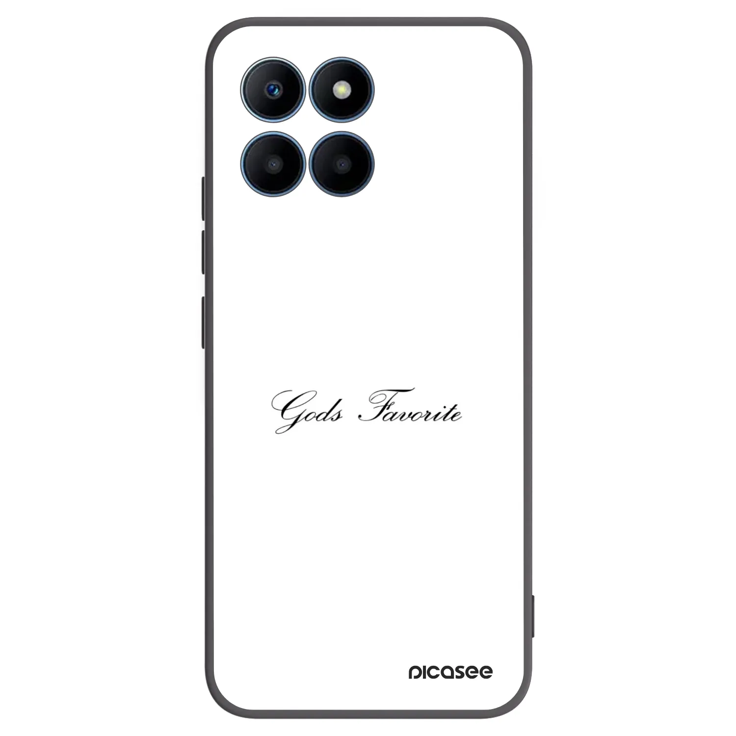 Picasee silikónový čierny obal pre Honor 70 Lite - Gods Favorite