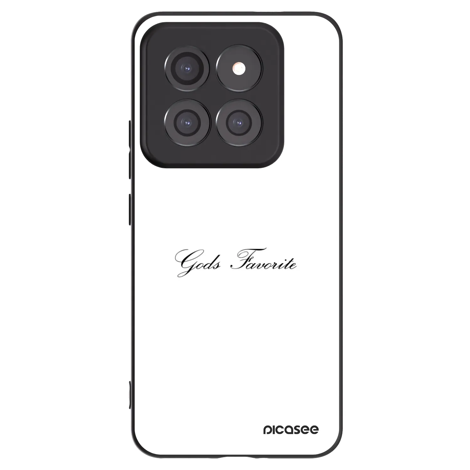 Picasee silikónový čierny obal pre Xiaomi 14 Pro - Gods Favorite