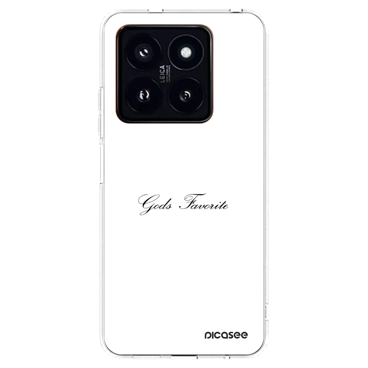 Silikónový prehľadný obal pre Xiaomi 14 Pro - Gods Favorite