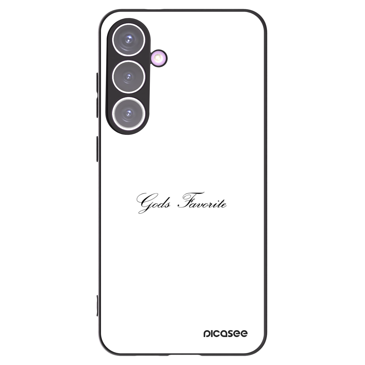 Picasee silikónový čierny obal pre Samsung Galaxy S24+ S926B 5G - Gods Favorite