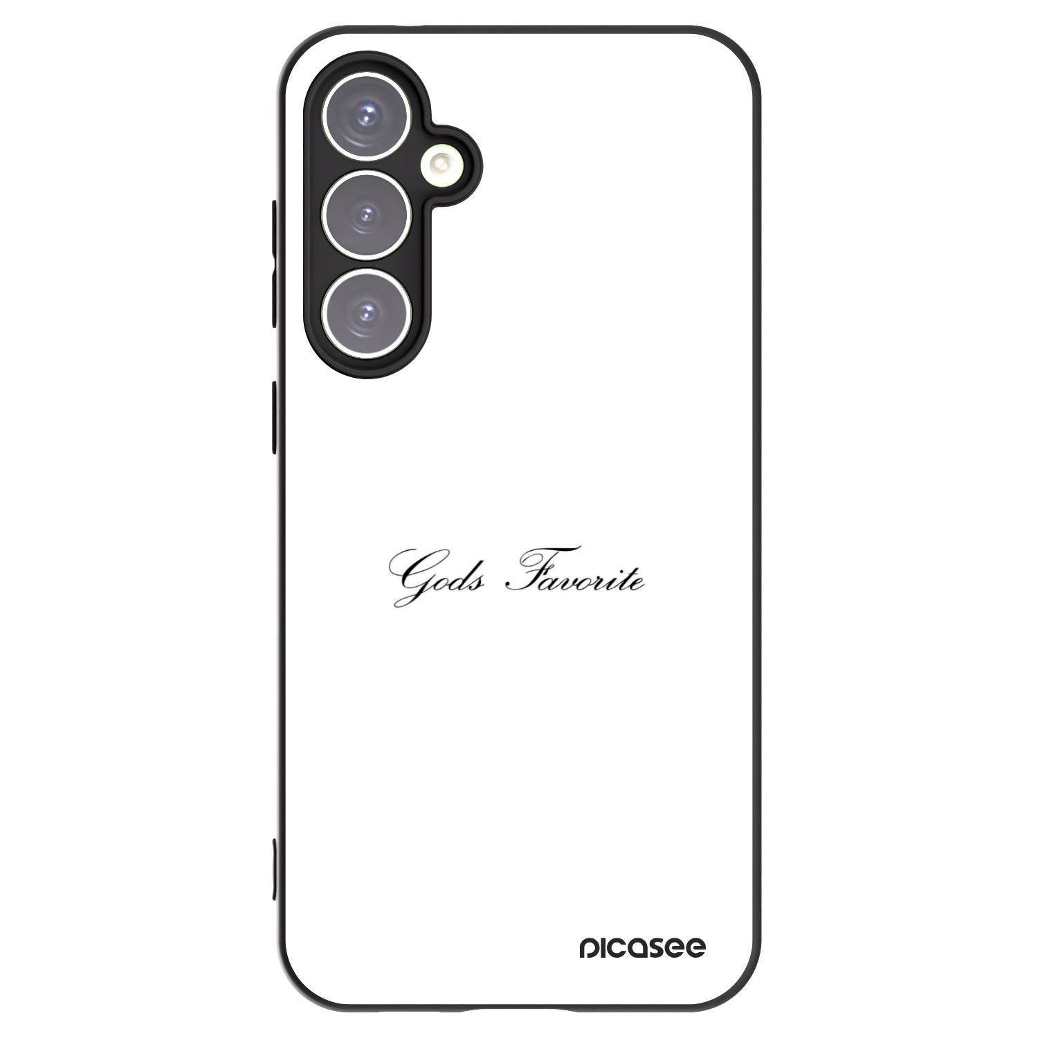 Picasee silikónový čierny obal pre Samsung Galaxy S23 FE S711B - Gods Favorite