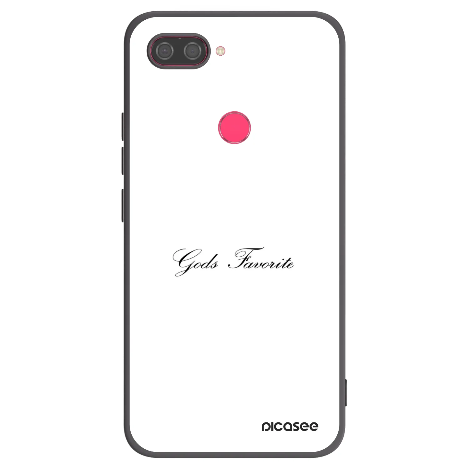 Picasee silikónový čierny obal pre Xiaomi Mi 8 Lite - Gods Favorite