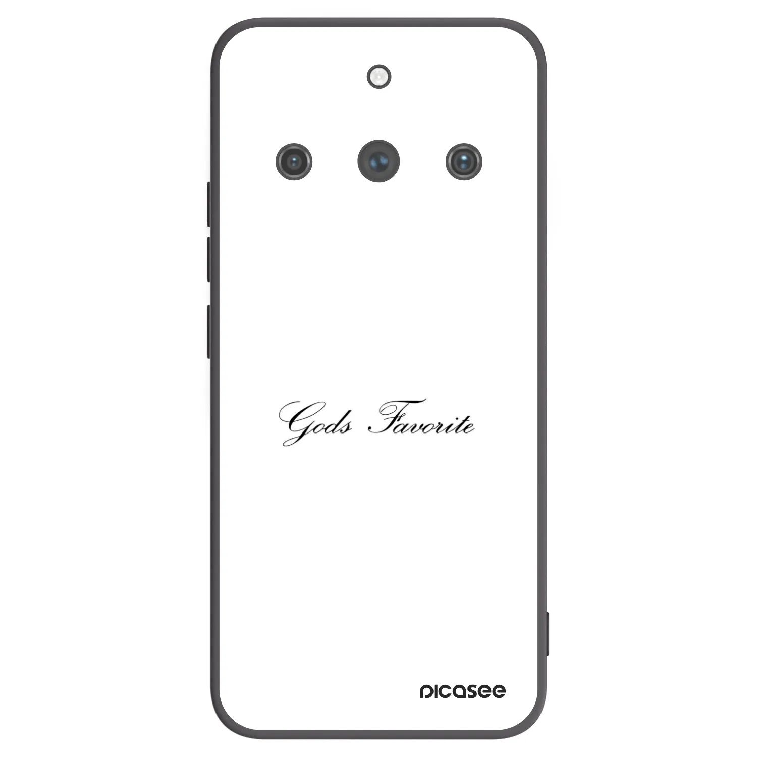 Picasee silikónový čierny obal pre Realme 11 Pro+ - Gods Favorite