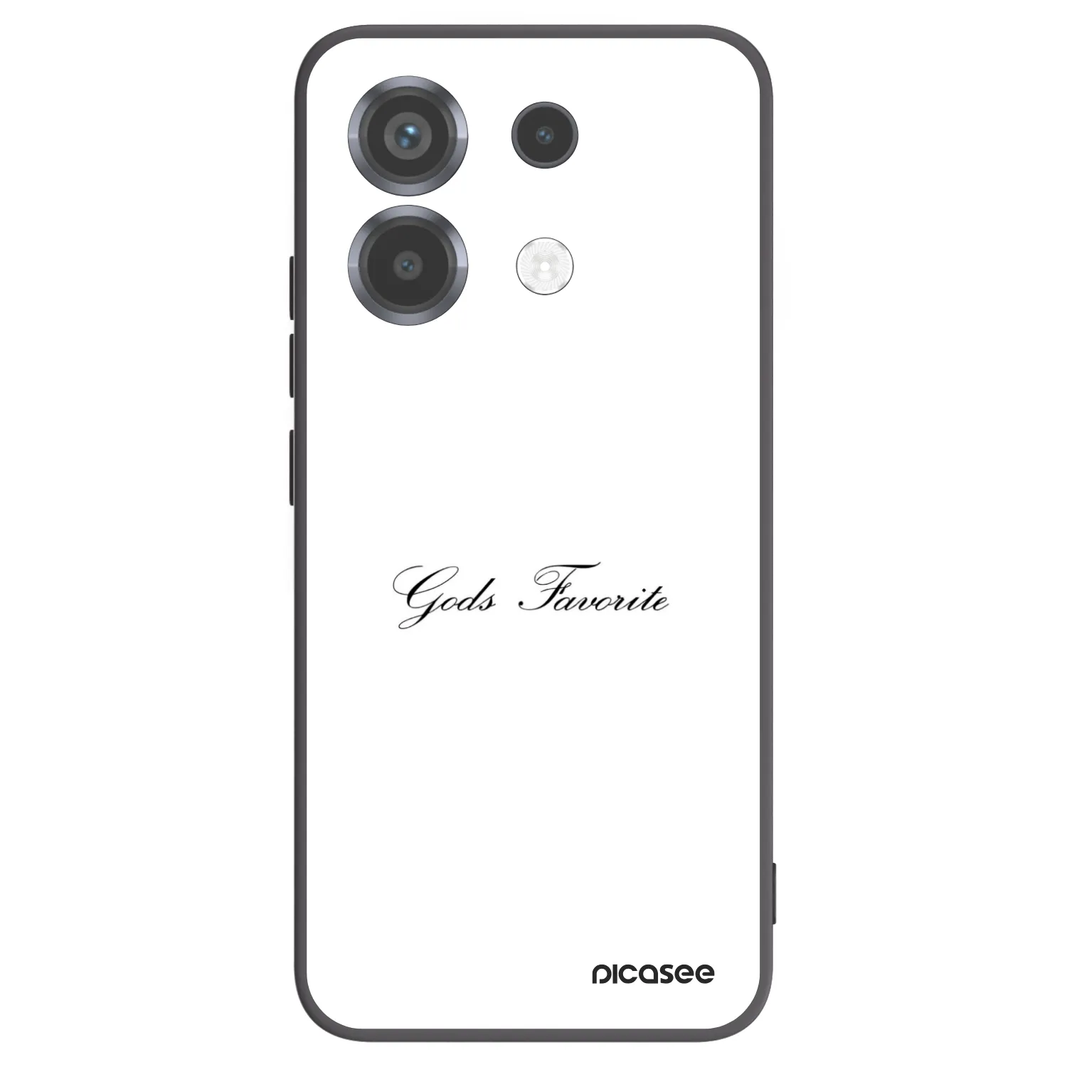 Picasee silikónový čierny obal pre Xiaomi Poco X6 - Gods Favorite