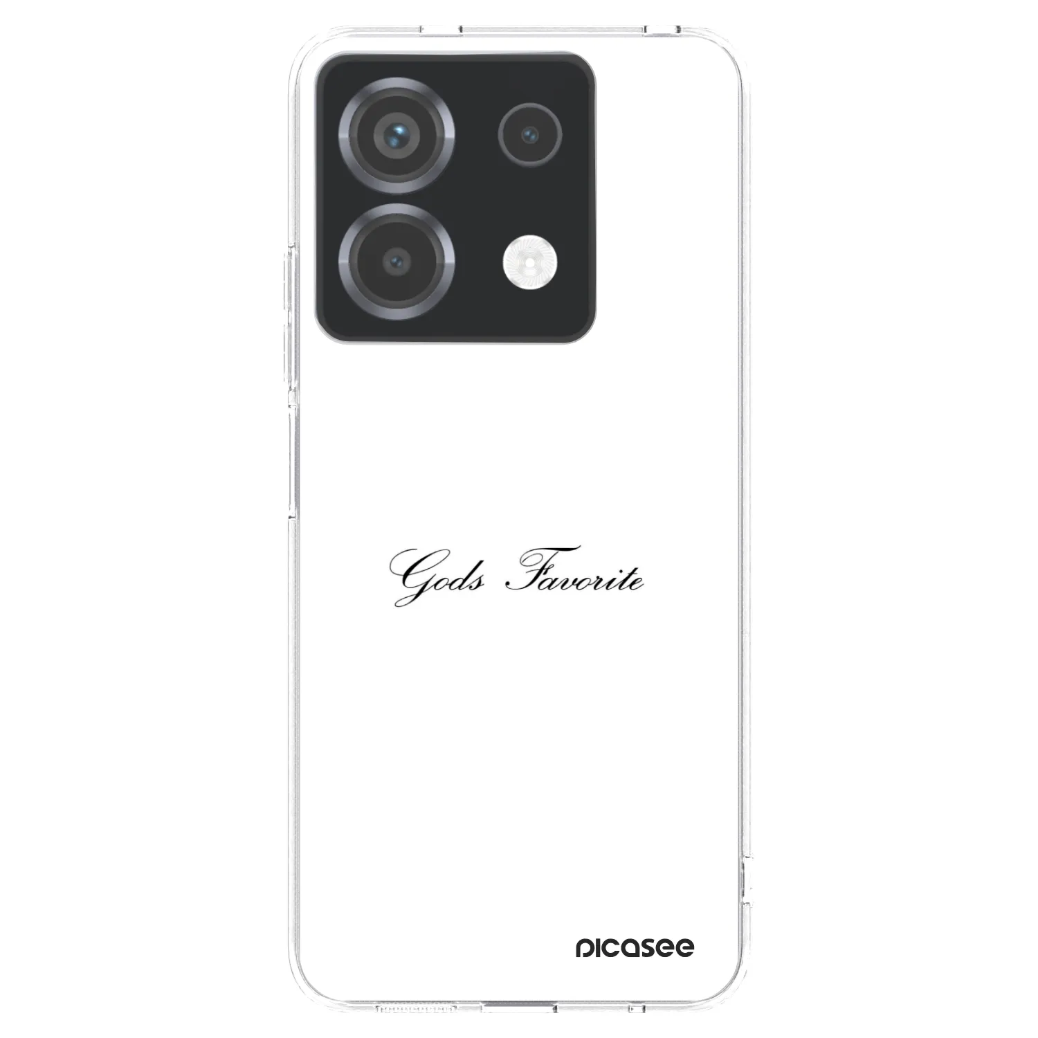 Picasee silikónový prehľadný obal pre Xiaomi Poco X6 - Gods Favorite