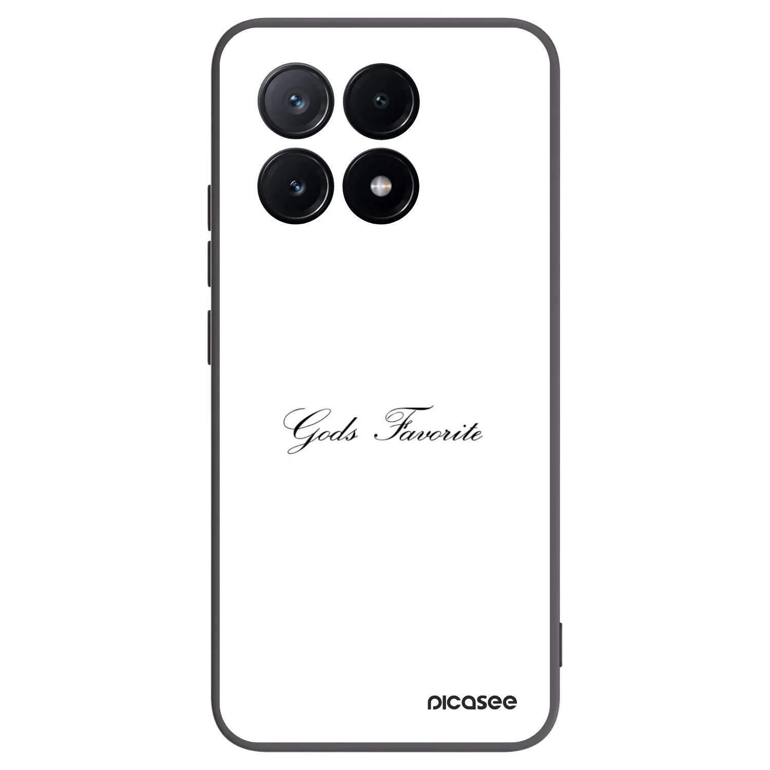 Picasee silikónový čierny obal pre Xiaomi Poco X6 Pro - Gods Favorite