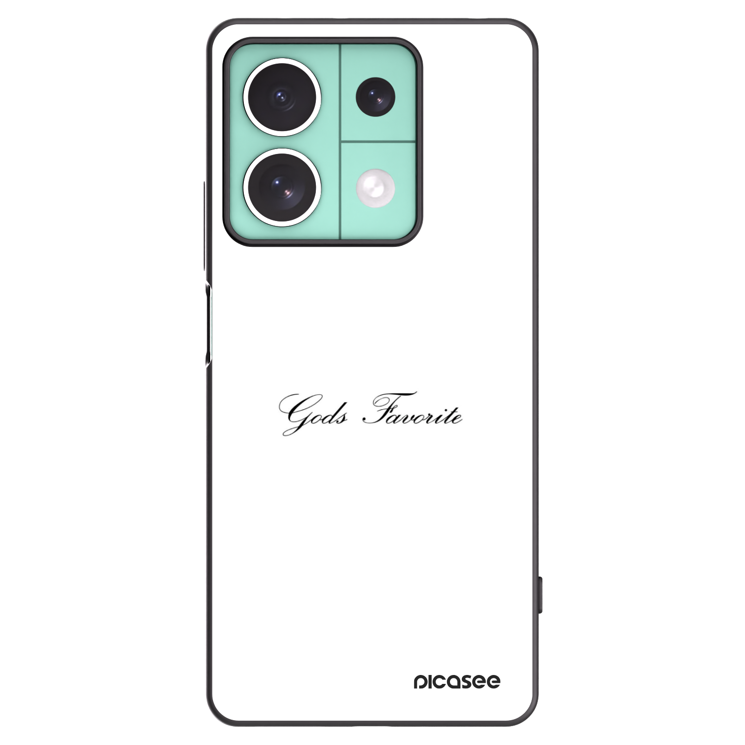 Picasee silikónový čierny obal pre Xiaomi Redmi Note 13 5G - Gods Favorite