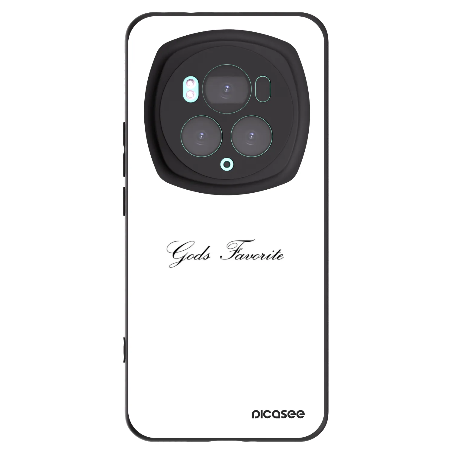 Picasee silikónový čierny obal pre Honor Magic6 Pro - Gods Favorite