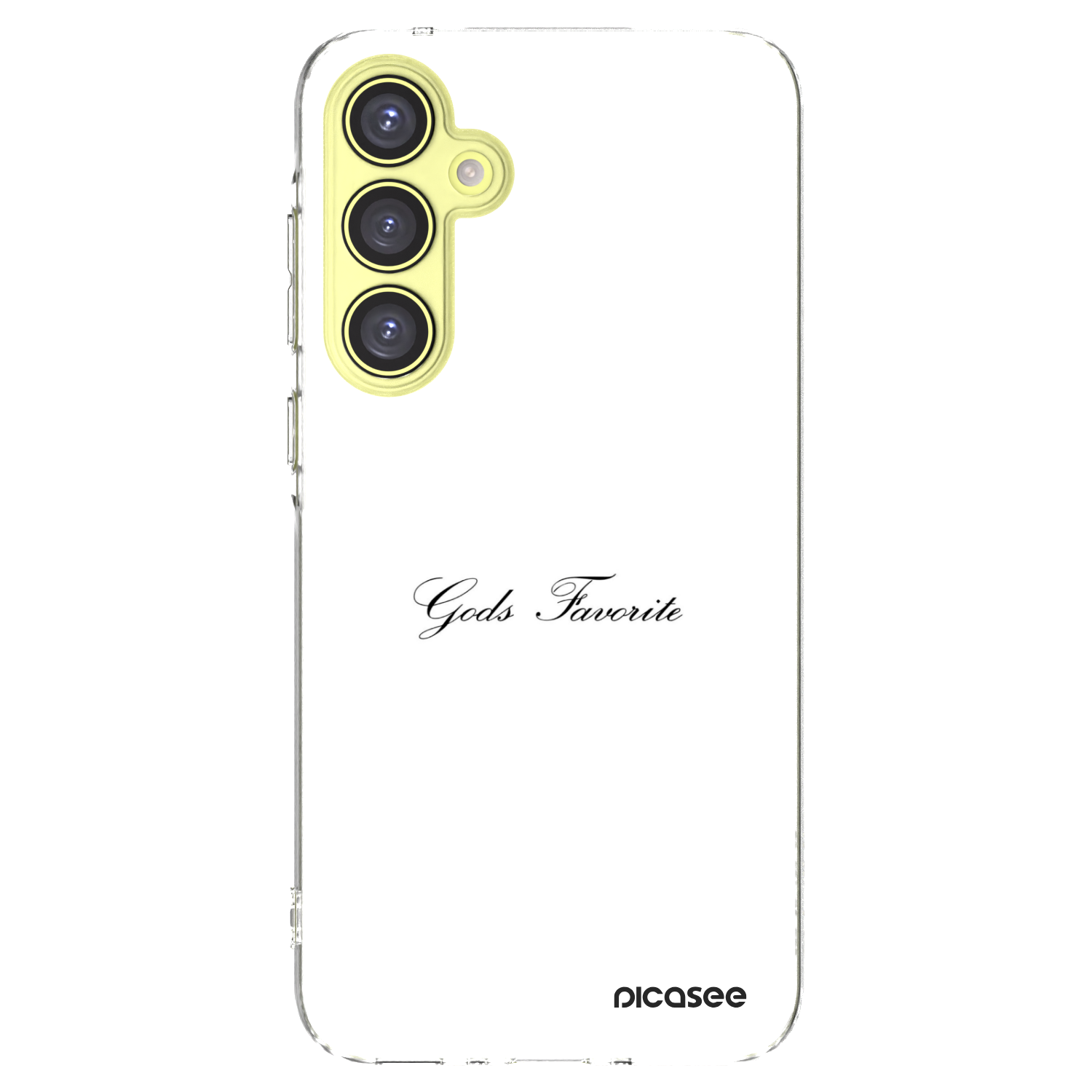 Picasee silikónový prehľadný obal pre Samsung Galaxy A35 5G A356B - Gods Favorite